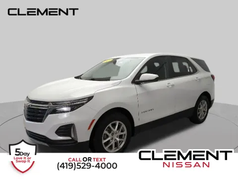White 2023 Chevrolet Equinox LT for sale in Mansfield, OH