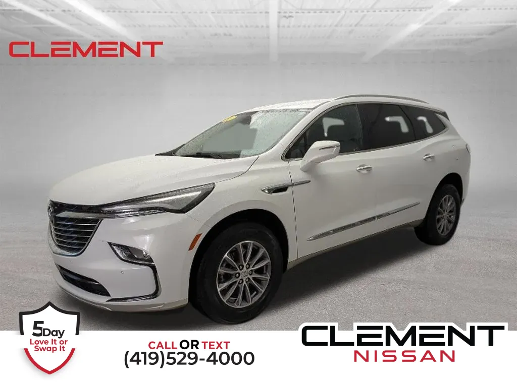 White 2023 Buick Enclave Essence for sale in Mansfield, OH