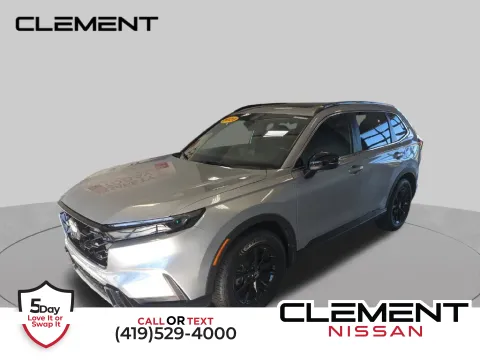 Silver 2024 Honda CR-V Hybrid Sport for sale in Mansfield, OH