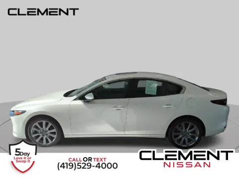 White 2025 Mazda Mazda3 2.5 S Preferred Package for sale in Mansfield, OH