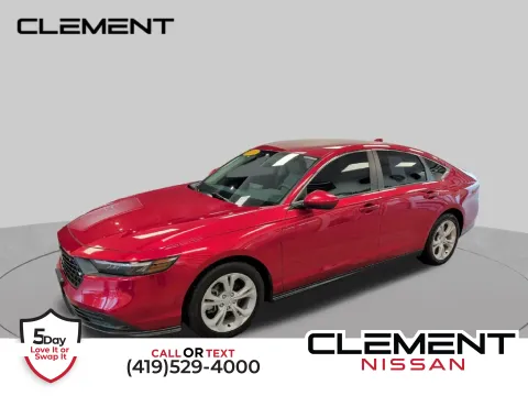 Red 2024 Honda Accord LX for sale in Mansfield, OH