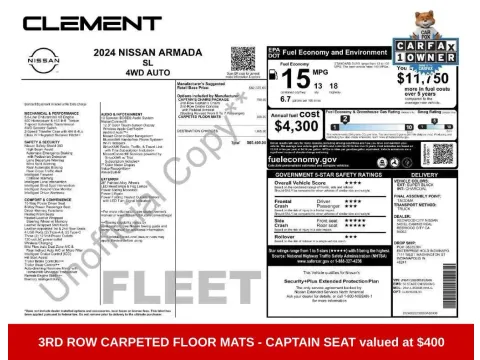 More photos of 2024 Nissan Armada SL at Clement Nissan of Mansfield, OH