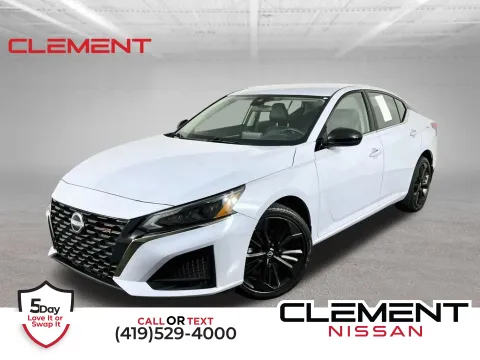 White 2025 Nissan Altima 2.5 SR for sale in Mansfield, OH