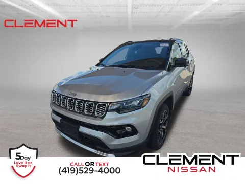 Silver 2025 Jeep Compass Limited for sale in Mansfield, OH