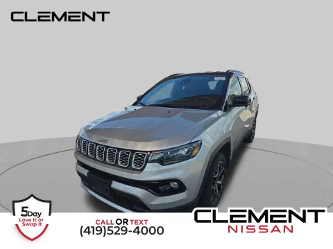 Silver 2025 Jeep Compass Limited for sale in Mansfield, OH