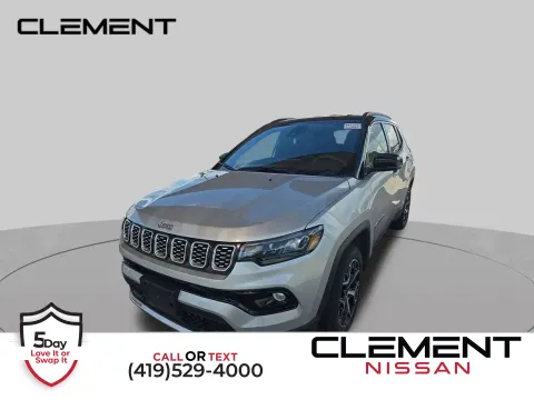 Silver 2025 Jeep Compass Limited for sale in Mansfield, OH
