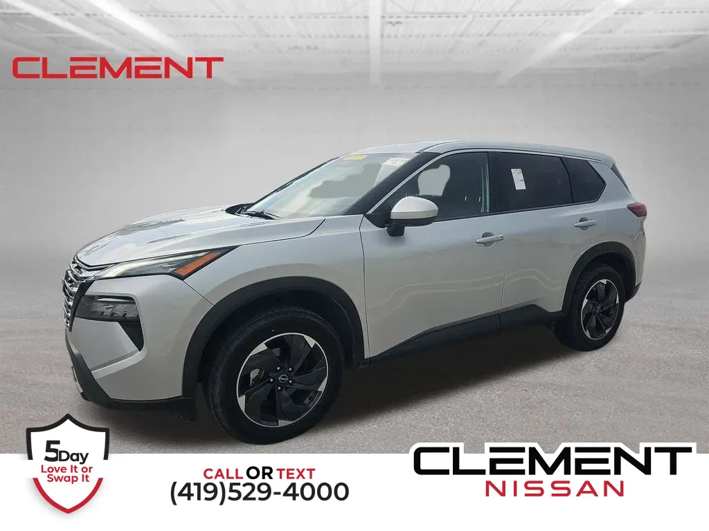 Silver 2025 Nissan Rogue SV for sale in Mansfield, OH