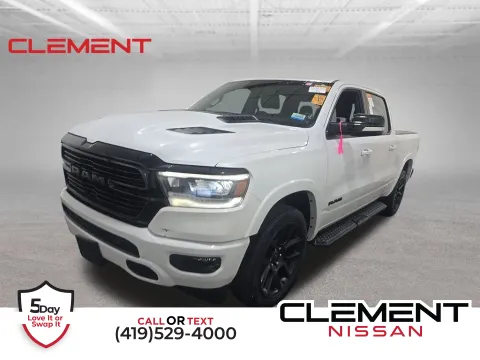 White 2022 Ram 1500 Laramie for sale in Mansfield, OH