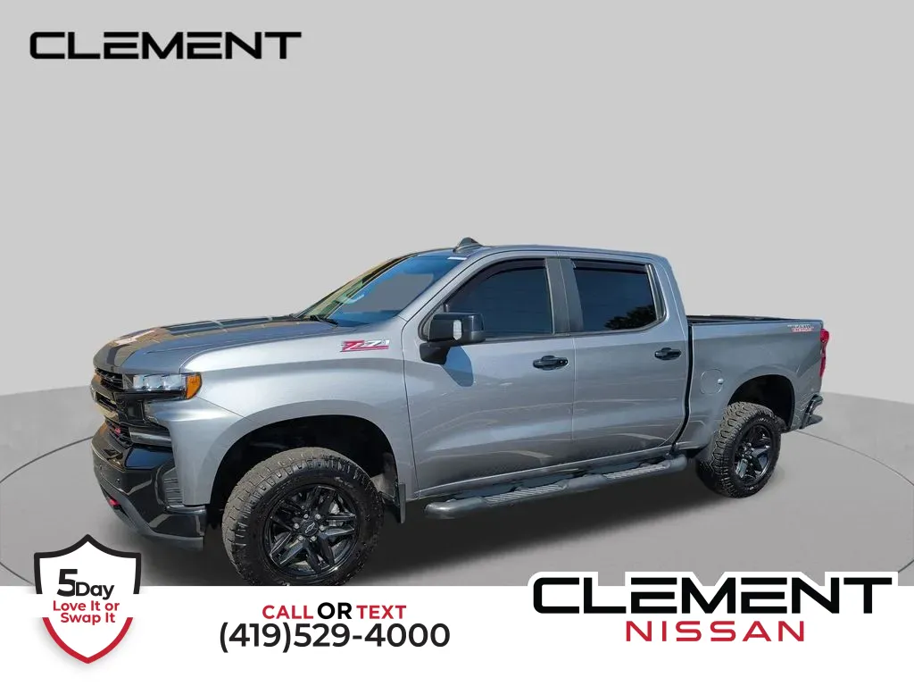 Gray 2022 Chevrolet Silverado 1500 LTD LT Trail Boss for sale in Mansfield, OH