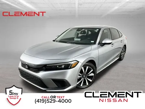 Silver 2022 Honda Civic EX for sale in Mansfield, OH