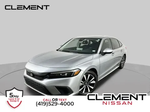 Silver 2022 Honda Civic EX for sale in Mansfield, OH