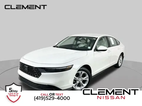 White 2024 Honda Accord LX for sale in Mansfield, OH