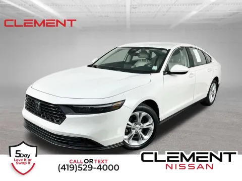 White 2024 Honda Accord LX for sale in Mansfield, OH