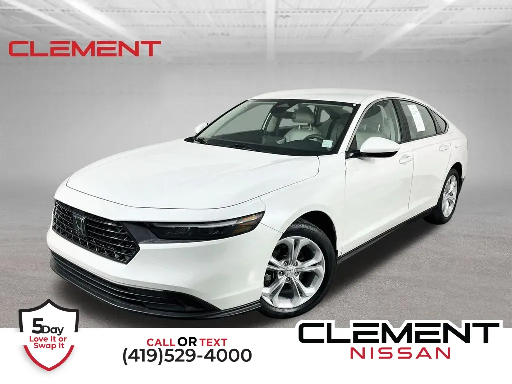 White 2024 Honda Accord LX for sale in Mansfield, OH