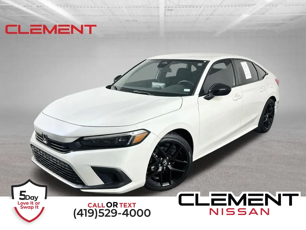 White 2022 Honda Civic Sport for sale in Mansfield, OH