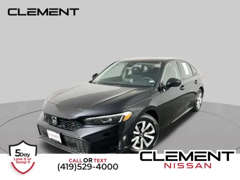 Black 2026 Honda Civic LX for sale in Mansfield, OH