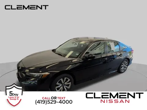 Black 2026 Honda Civic LX for sale in Mansfield, OH