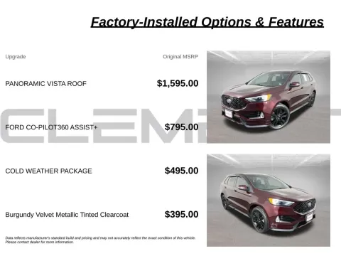 More photos of 2020 Ford Edge ST Line at Clement Nissan of Mansfield, OH