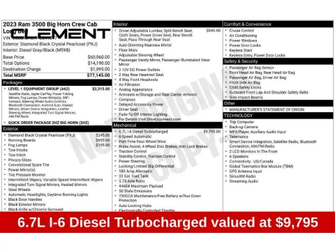 More photos of 2023 Ram 3500 Big Horn at Clement Nissan of Mansfield, OH