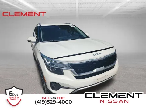 White 2022 Kia Seltos S for sale in Mansfield, OH