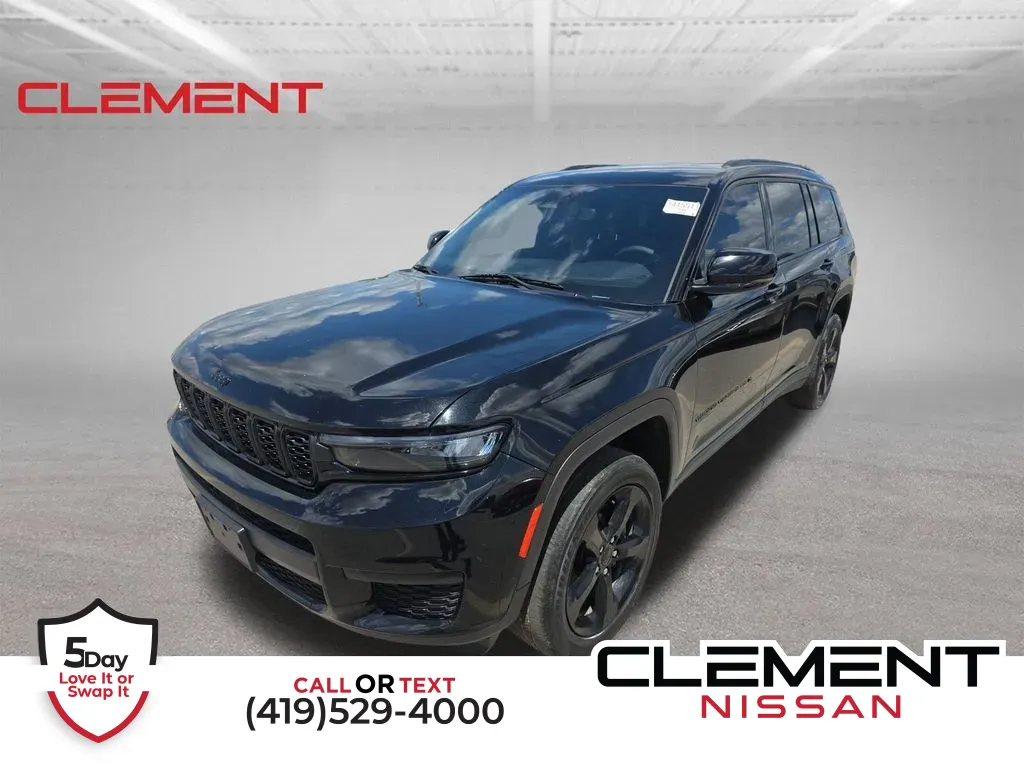 Black 2023 Jeep Grand Cherokee L Altitude for sale in Mansfield, OH