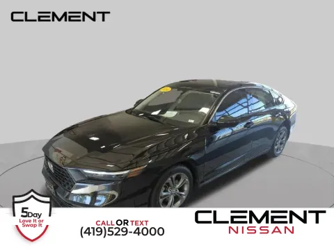 Black 2024 Honda Accord EX for sale in Mansfield, OH