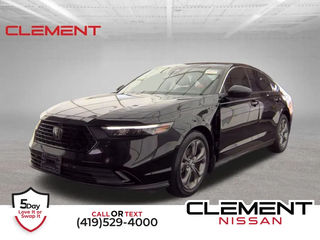 Black 2024 Honda Accord EX for sale in Mansfield, OH