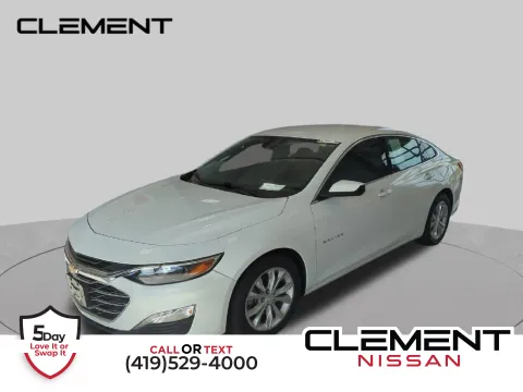 White 2023 Chevrolet Malibu LT for sale in Mansfield, OH