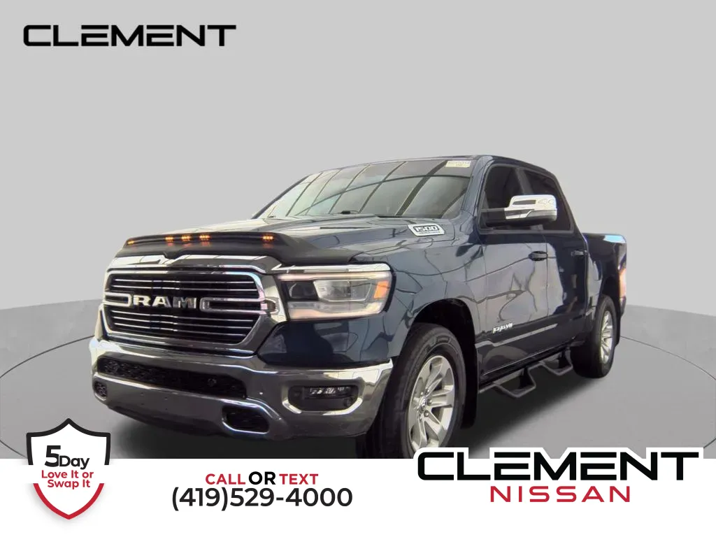 Blue 2023 Ram 1500 Laramie for sale in Mansfield, OH