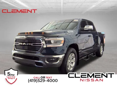 Blue 2023 Ram 1500 Laramie for sale in Mansfield, OH