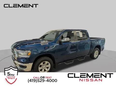 Blue 2023 Ram 1500 Laramie for sale in Mansfield, OH
