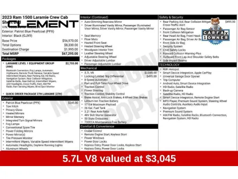 More photos of 2023 Ram 1500 Laramie at Clement Nissan of Mansfield, OH