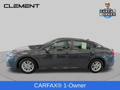 Photos of 2025 Toyota Camry LE for sale in Mansfield, OH at Clement Nissan of Mansfield