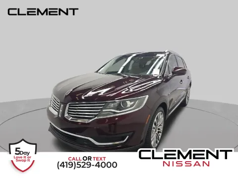 Red 2018 Lincoln MKX Reserve for sale in Mansfield, OH