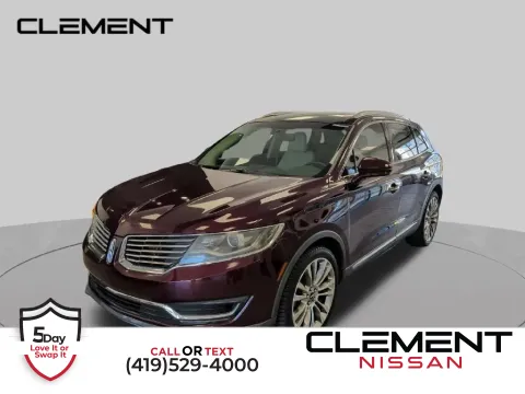 Red 2018 Lincoln MKX Reserve for sale in Mansfield, OH