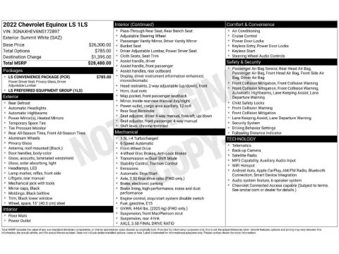 Photos of 2022 Chevrolet Equinox LS for sale in Mansfield, OH at Clement Nissan of Mansfield