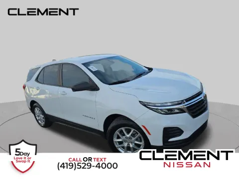 White 2022 Chevrolet Equinox LS for sale in Mansfield, OH