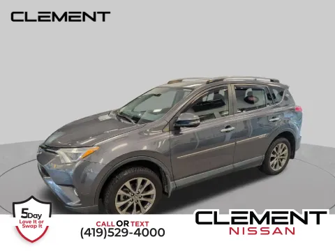 Gray 2018 Toyota RAV4 Limited for sale in Mansfield, OH
