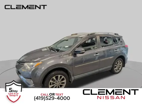Gray 2018 Toyota RAV4 Limited for sale in Mansfield, OH