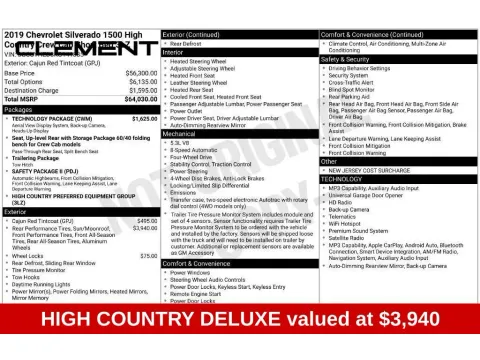 More photos of 2019 Chevrolet Silverado 1500 High Country at Clement Nissan of Mansfield, OH