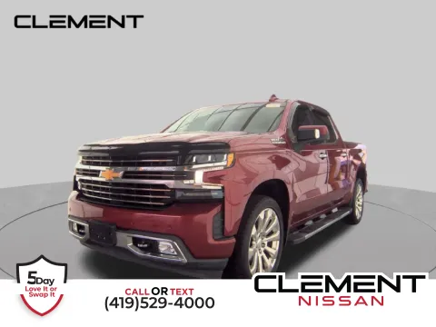 Red 2019 Chevrolet Silverado 1500 High Country for sale in Mansfield, OH