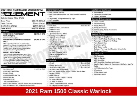 More photos of 2021 Ram 1500 Classic Warlock at Clement Nissan of Mansfield, OH