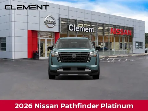 Photos of 2026 Nissan Pathfinder Platinum for sale in Mansfield, OH at Clement Nissan of Mansfield
