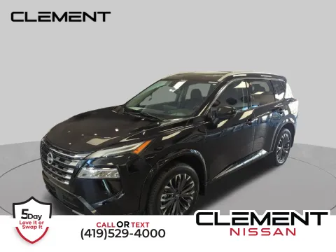 Black 2024 Nissan Rogue Platinum for sale in Mansfield, OH