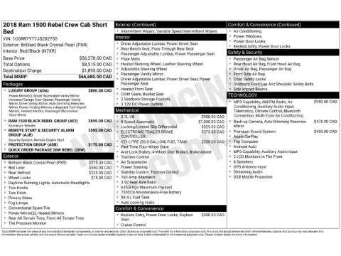 Photos of 2018 Ram 1500 Rebel for sale in Mansfield, OH at Clement Nissan of Mansfield