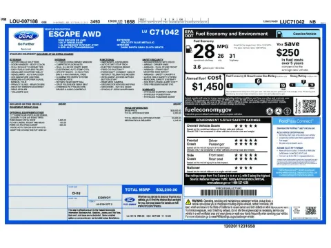 Photos of 2020 Ford Escape SE for sale in Mansfield, OH at Clement Nissan of Mansfield