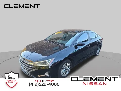 Black 2020 Hyundai Elantra SEL for sale in Mansfield, OH