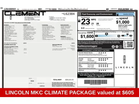 More photos of 2017 Lincoln MKC Select at Clement Nissan of Mansfield, OH
