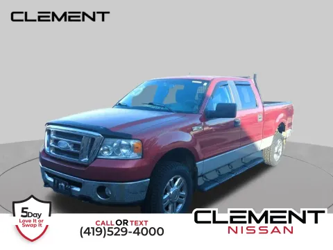 Red 2008 Ford F-150 XLT for sale in Mansfield, OH