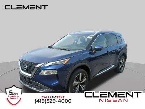 Blue 2023 Nissan Rogue SL for sale in Mansfield, OH